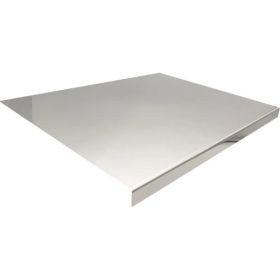 XXL Cooked Meat Baking Tray, Double-sided Cutting Board, Stainless Steel Rolling Plate, Breakfast Tray, Suitable For Fruits, Vegetables, Meats, F (Option: 40CM50CM)